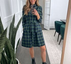 how to wear spring dresses with boots merrick s art, plaid dress with socks and boots