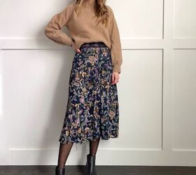 how to wear spring dresses with boots merrick s art, sheer tights with floral skirt