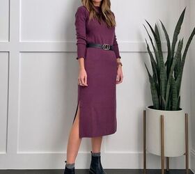 how to wear spring dresses with boots merrick s art, sweater dress and belt