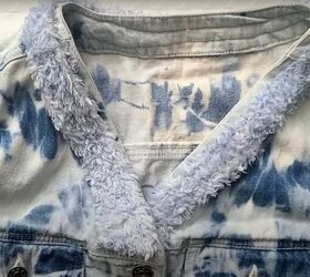 how to diy a cool upcycled jacket, Collar