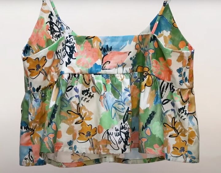 How to DIY a Cute Ruffle Cami Top | Upstyle