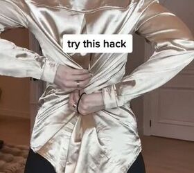The genius shirt-tucking hack that will complete so many of your outfits
