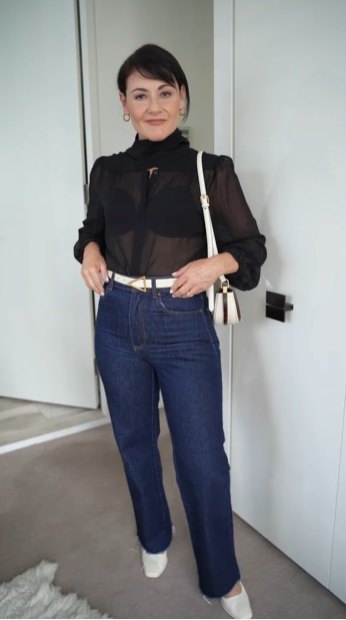 how to style a shirt fashion do s and don ts, Pussy bow blouse outfit