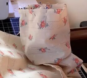 how to sew a super cute cottagecore shirt, Side seams and cuffs