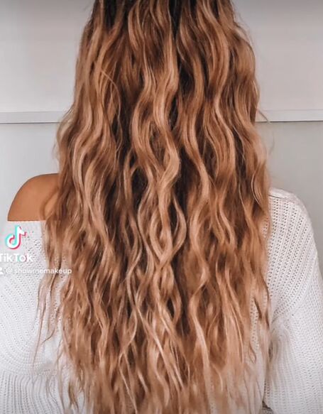 quick and easy overnight braid curls tutorial, Overnight braid curls