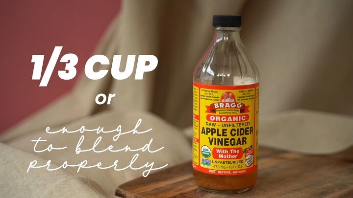 easy avocado hair mask recipe, Apple cider vinegar
