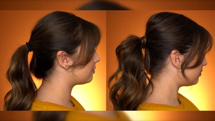 easy voluminous ponytail hack tutorial, Easy ponytail hack