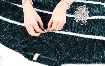 Alexander Wang Dupe: How to DIY a Cute Safety Pin Sweater