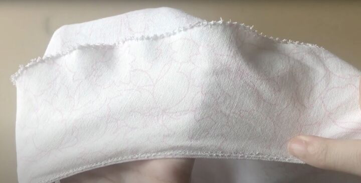 how to sew a 3 4 circle skirt from a bed sheet, Attaching waistband
