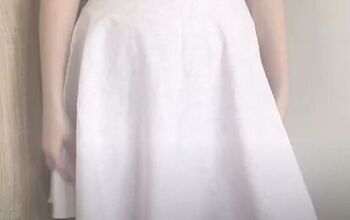 How to Sew a 3/4 Circle Skirt From a Bed Sheet