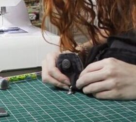 how to fix a broken zipper on jeans with an easy button fly, Attaching buttons