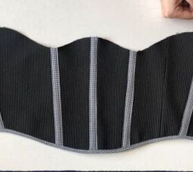 sewing tutorial how to make a corset belt, Inserting the boning