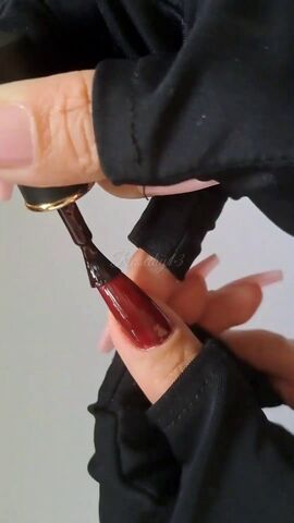 how to diy cute rabbit nail art, Applying nail polish