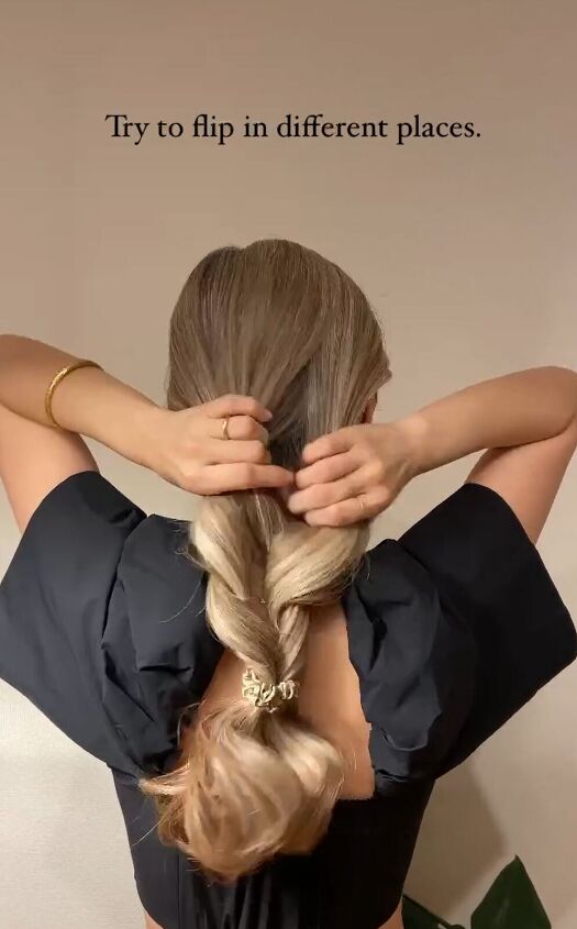 follow this tutorial for a princess braid, Twisting hair