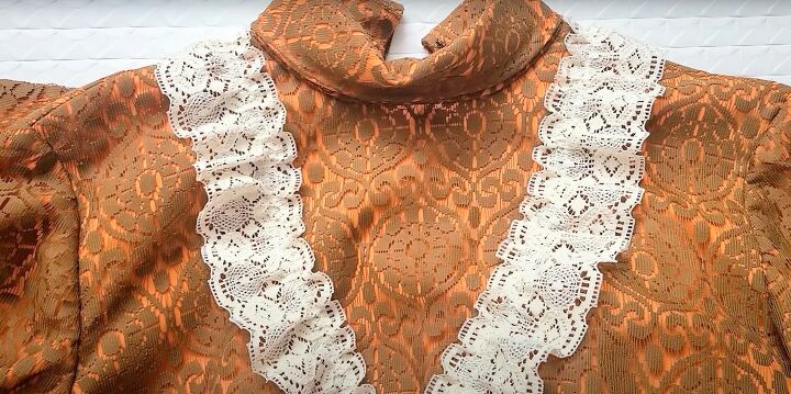 Thrift Flip Tutorial: How to DIY a Dress and Cute Lace Bell Bottoms | Upstyle Thrift Flip Tutorial: How to DIY a Dress and Cute Lace Bell Bottoms | Upstyle