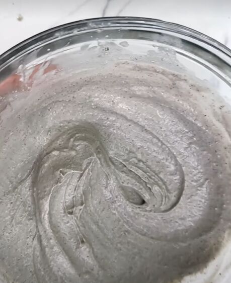 how to diy an easy indian clay mask for hair growth, Mixing ingredients for DIY Indian clay mask