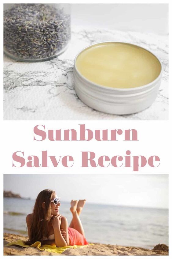 sunburn salve recipe, Make this beeswax sunburn salve recipe to soothe sunburnt skin Learn how to make my easy lavender salve recipe the next time you get too much sun