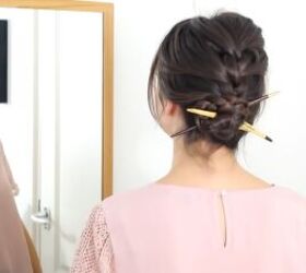 How to use a hair stick Hair Sticks  Hair Forks Tutorial