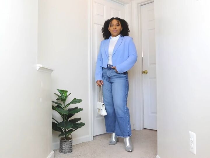 5 effortlessly chic outfits for spring, Blue blazer outfit