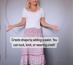 4 tips for styling skirts, Defining the waist