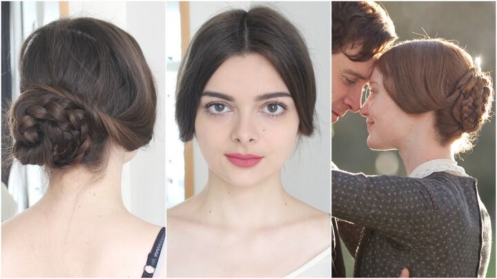 easy jane eyre inspired victorian hairstyle tutorial, Victorian hairstyle Jane Eyre hairstyle