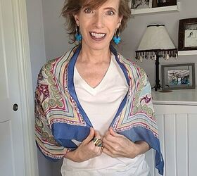 How not to wear a scarf to look like a grandma