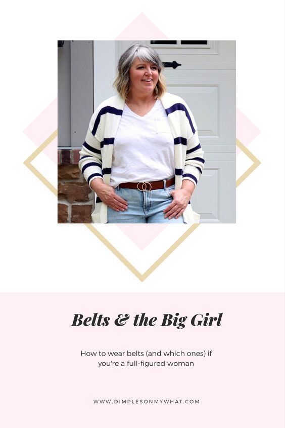 belts and the big woman, How to wear belts if you re full figured Full figure fashion Plus Size fashion
