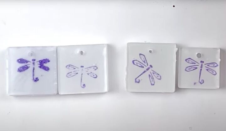 how to diy a cute resin dragonfly pendant, Dragonfly stamps