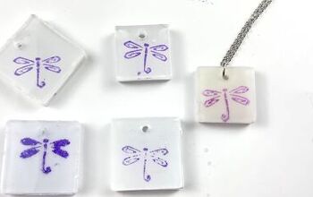 How to DIY a Cute Resin Dragonfly Pendant