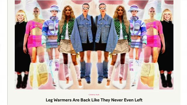 how to diy super cute prada dupe leg warmers, Leg warmers