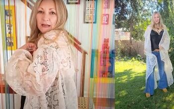 How to DIY a Cool Stevie Nicks-inspired White Lace Duster