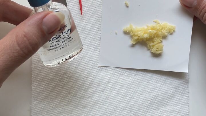 how to diy an easy garlic polish for nail growth, Ingredients for garlic polish