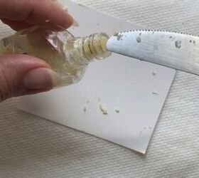 how to diy an easy garlic polish for nail growth, Adding garlic