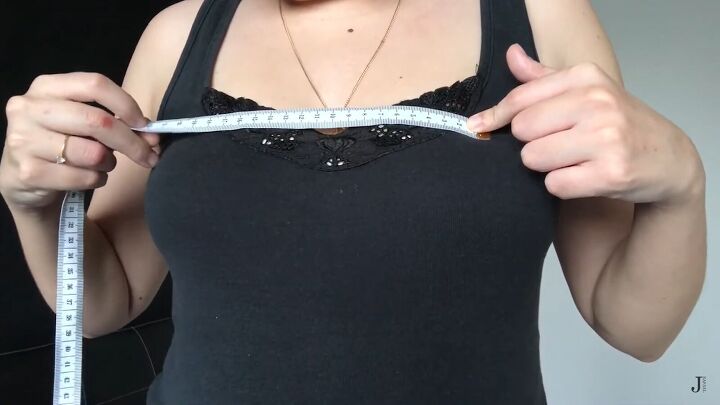 awesome t shirt upcycle idea how to sew a corset top, Creating pattern
