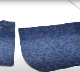 The adorable reason why you need to add some pieces of scrap felt to your next denim upcycle