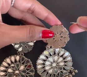 Quick Fix Jewelry Hack for a Broken Earring Upstyle