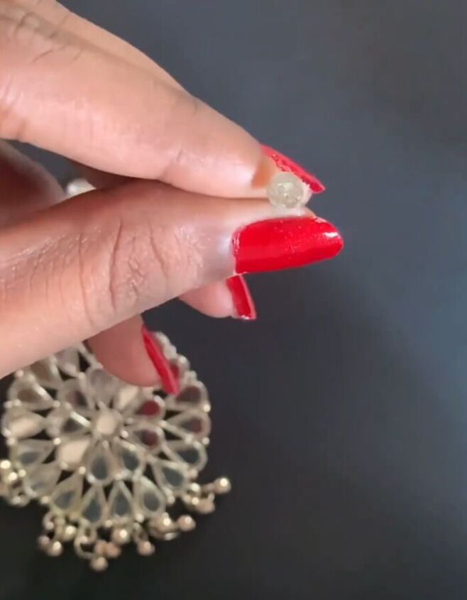 quick fix jewelry hack for a broken earring, Earring post