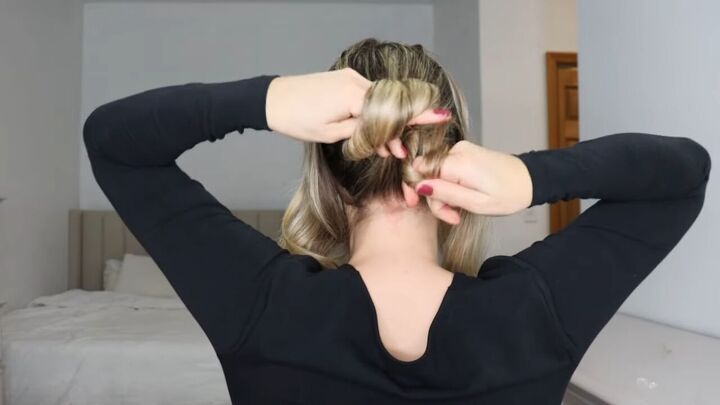 5 super cute hairstyles for special occasions, Style 4 Low bun updo hairstyle
