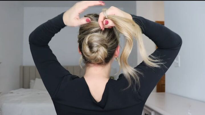 5 super cute hairstyles for special occasions, Style 4 Low bun updo hairstyle