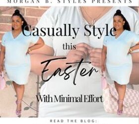 casually style this easter with minimal effort, Pinterest Blog post cover