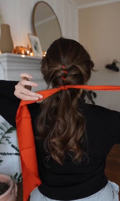 do your hair like this to look like a disney princess, Repeating process