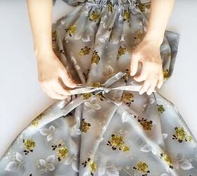 how to sew a cute spring and summer dress, Finishing