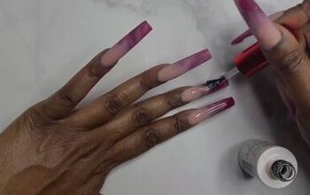 Easy Purple and Pink Nail Art Tutorial