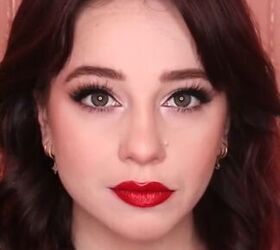 Easy Eye Makeup Tutorial for Red Lips