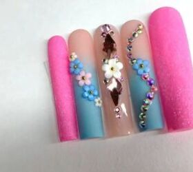 How to DIY Cute Spring Flower Nails