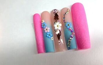 How to DIY Cute Spring Flower Nails