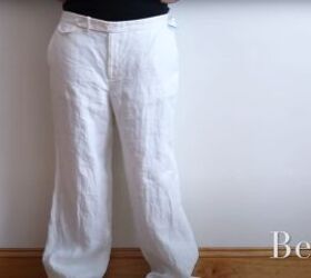 how to upcycle cute ruffle pants, Upcycled pants