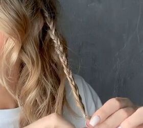 make your own headband out of braids, Braiding