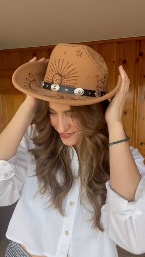 wow this is going to be summer s hottest accessory, DIY cowboy hat