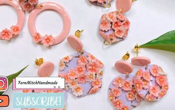 How to DIY Cute Blossom Earrings for Spring
